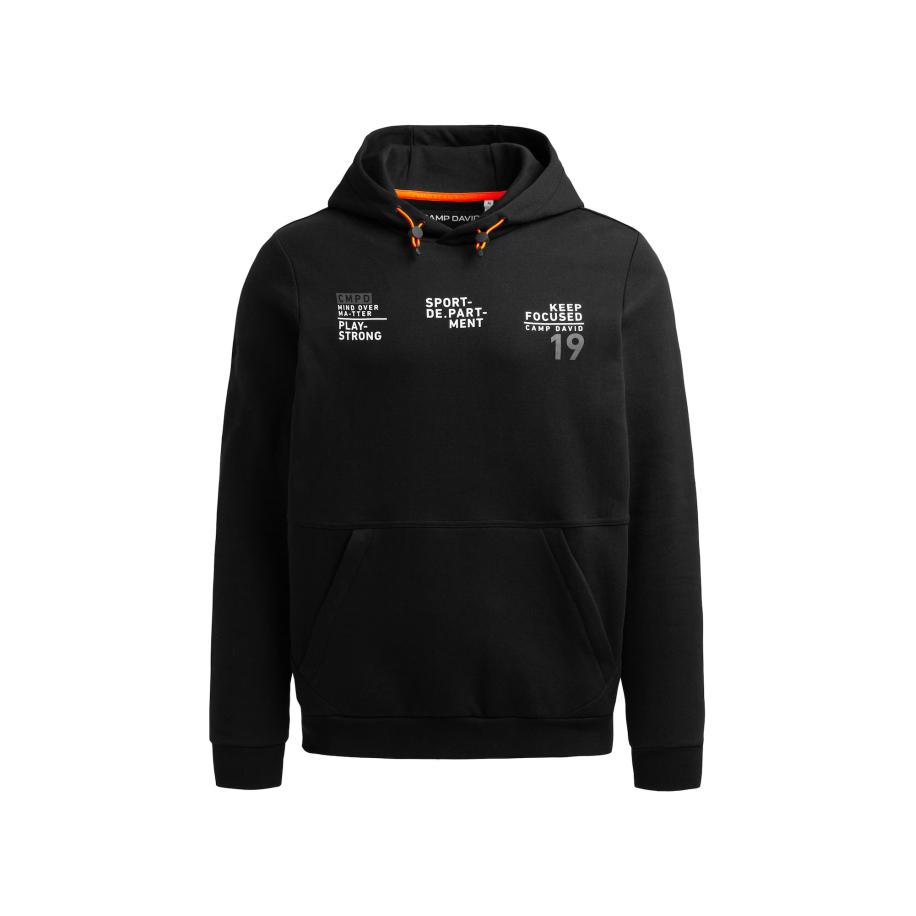 Camp David CAMP DAVID Sweatshirt grijs / zwart / wit -