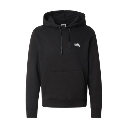 JACK & JONES Sweatshirt JCOFLARE zwart / wit