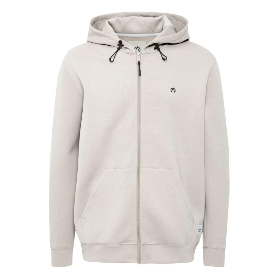 North Bend North Bend Sweatvest Taro lichtgrijs -