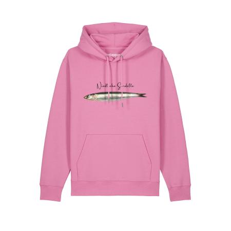 Watapparel Watapparel Sweatshirt Niedliche Sardelle lichtbruin / stone grey / lichtroze / zwart