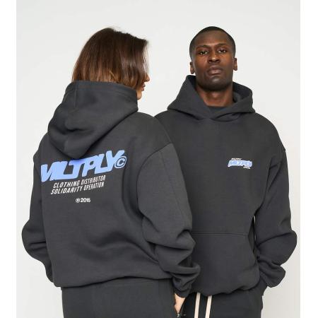 Multiply Apparel - Solidarity - Oversized hoodie in zwart