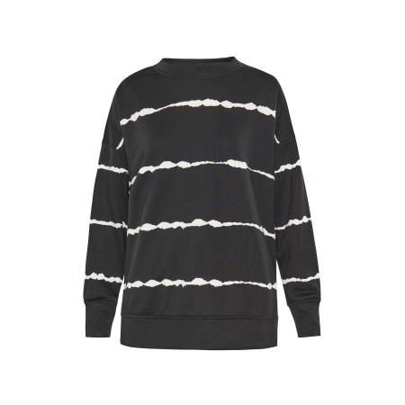 SANIKA SANIKA Sweatshirt zwart / wit