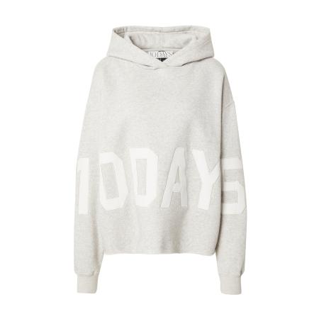 10DAYS 10Days Sweatshirt grijs gemêleerd / wit