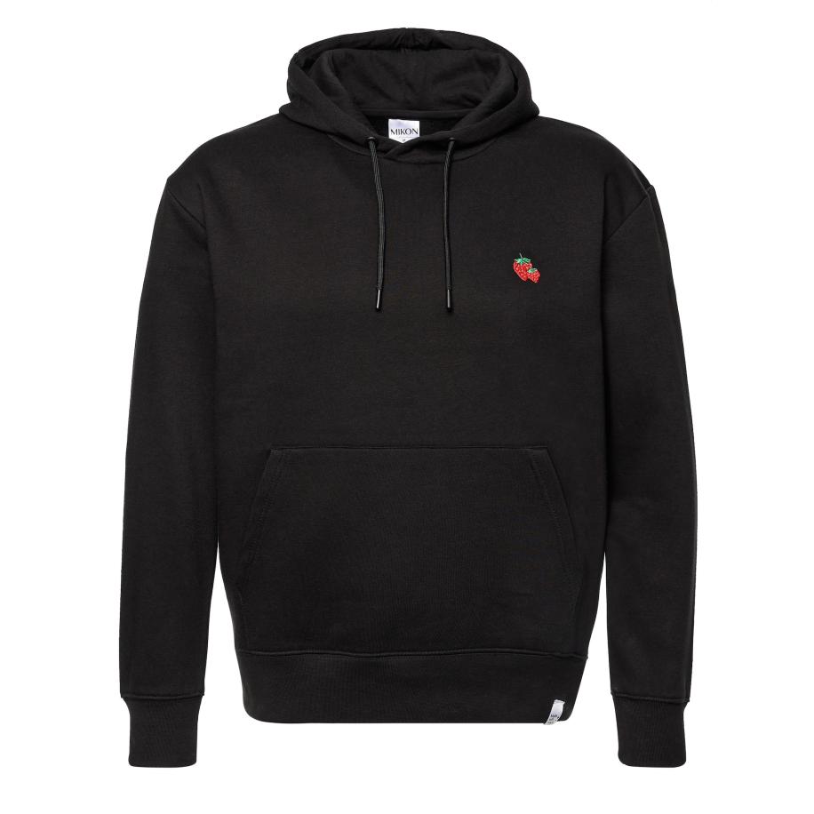 Mikon Mikon Sweatshirt Erdbeere rood / zwart -