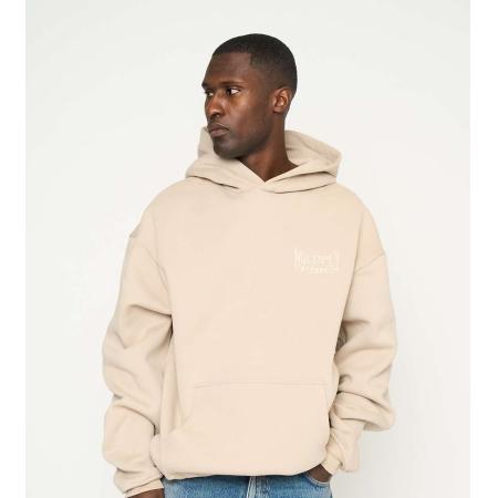 Multiply Apparel - Nobility - Oversized hoodie in taupe-Neutraal
