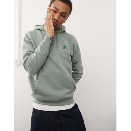 adidas Originals - Essentials - Hoodie met Trefoil-logo in groen