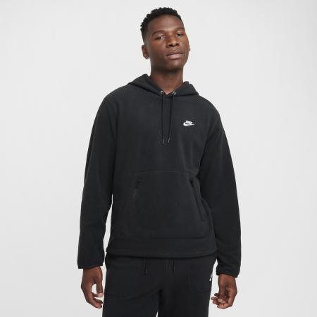 Nike Club winterse hoodie voor heren - Zwart
