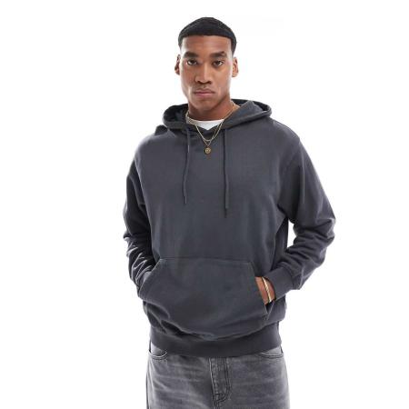 Jack & Jones - Super oversized hoodie in grijs met wassing
