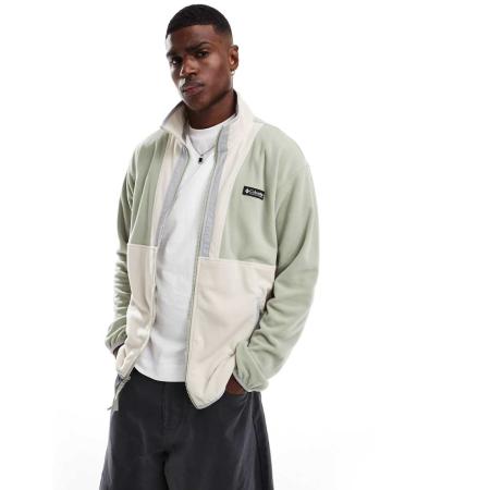 Columbia - Backbowl II - FZ - Lichtgewicht polyfleece jack in groen