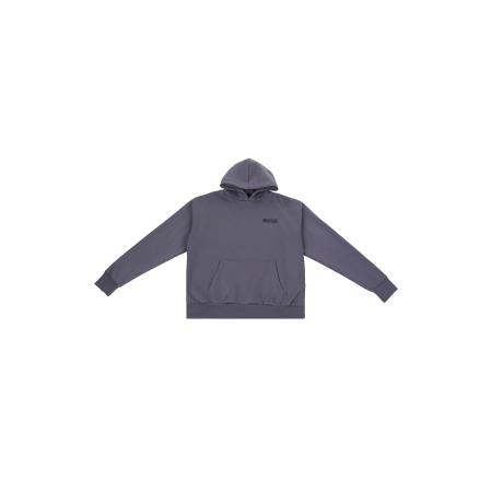 Dropsize Sweatshirt Hustle Club basaltgrijs / zwart