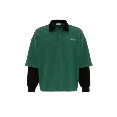 Dandalo Dandalo Sweatshirt groen / zwart