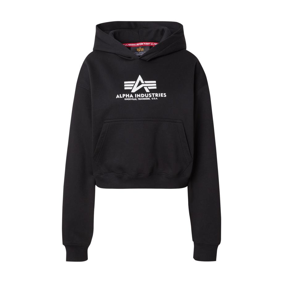 Alpha Industries ALPHA INDUSTRIES Sweatshirt zwart / wit -