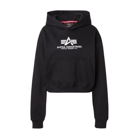 Alpha Industries ALPHA INDUSTRIES Sweatshirt zwart / wit