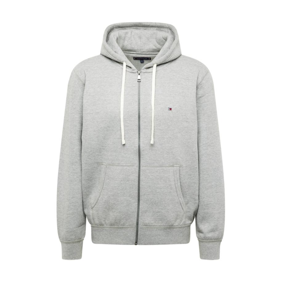 Tommy Hilfiger TOMMY HILFIGER Sweatvest Essential lichtgrijs Grijs