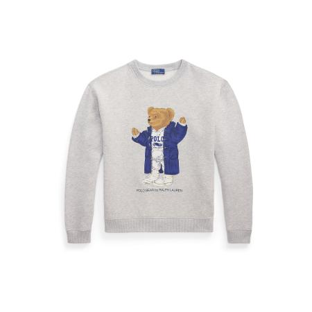 Polo Ralph Lauren Sweatshirt navy / lichtbruin / grijs gemêleerd / wit