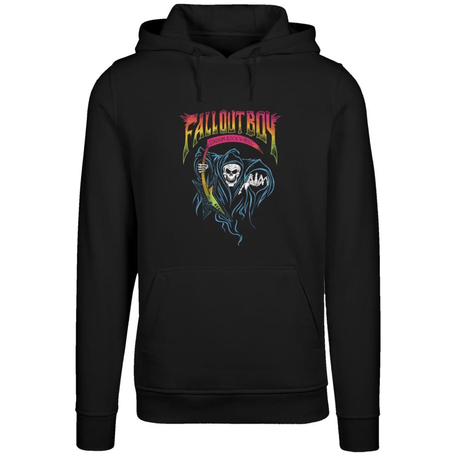 F4NT4STIC F4NT4STIC Sweatshirt Fall Out Boy Rock And Roll Reaper gemengde kleuren / zwart -