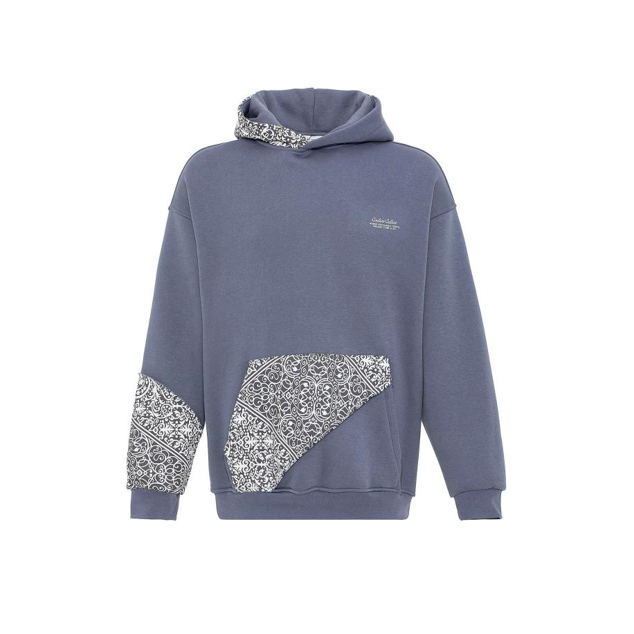 VAMOS CLO VAMOS CLO Sweatshirt grafiet / zilver -