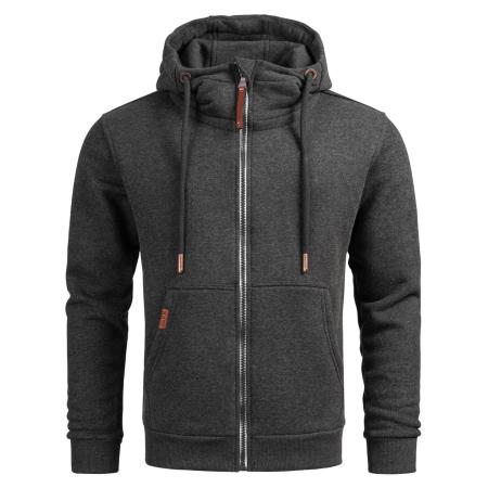 Alessandro Salvarini Alessandro Salvarini Sweatvest Geenio antraciet