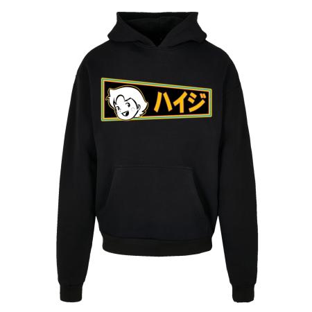 F4NT4STIC F4NT4STIC Sweatshirt Heidi groen / oranje / zwart / wit