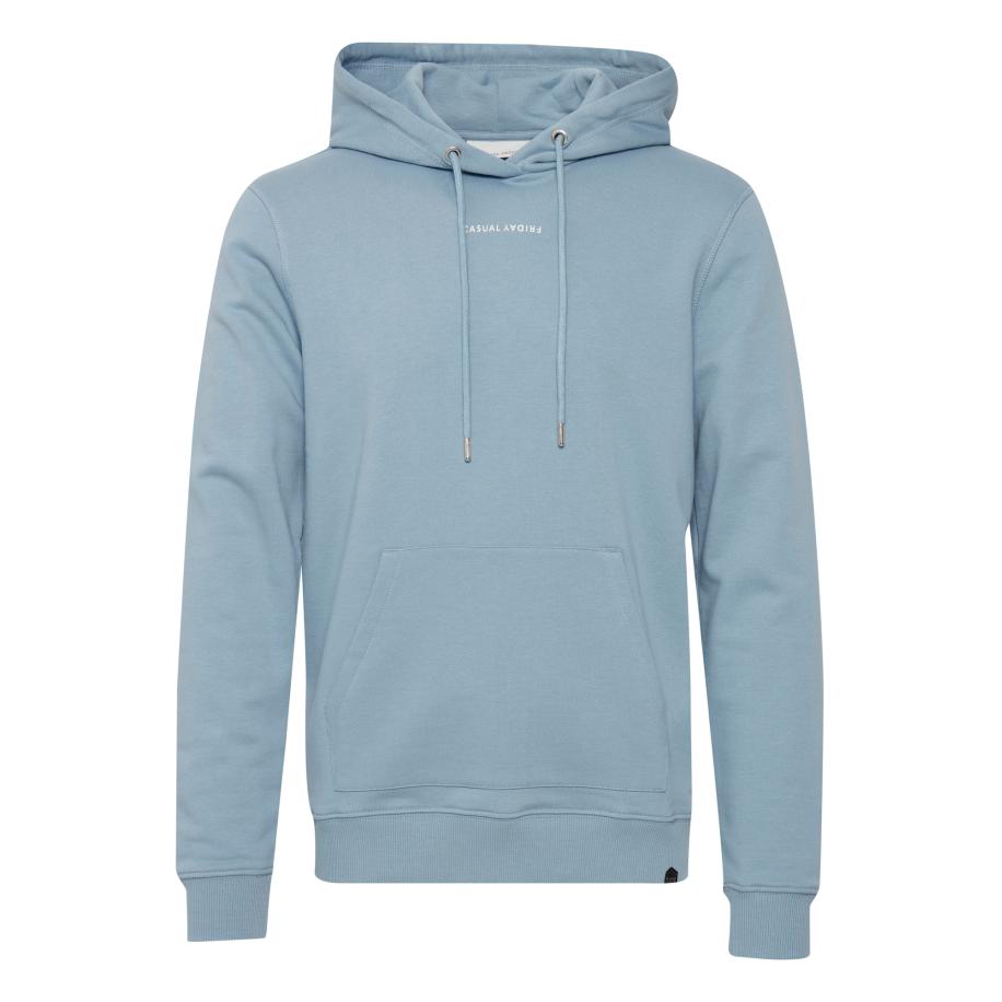 Casual Friday Casual Friday Sweatshirt Sinius blauw denim / wit -