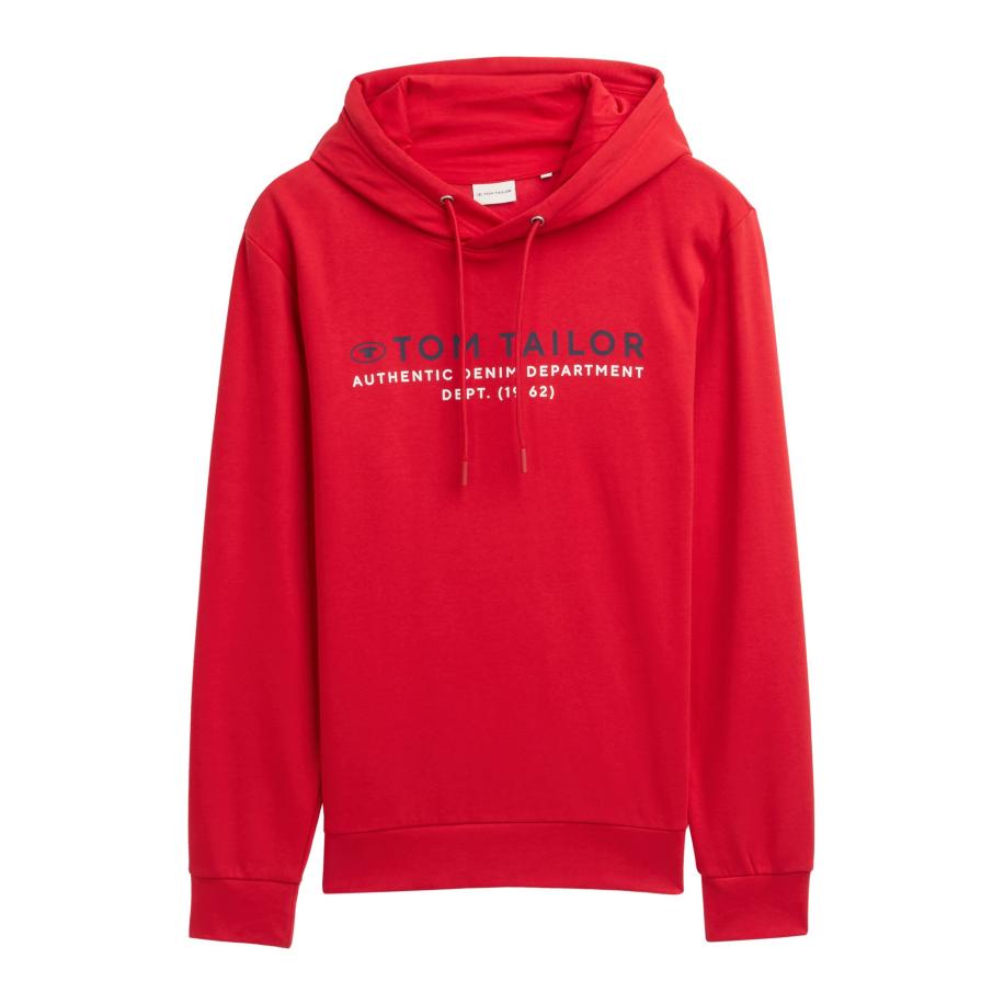 Tom Tailor TOM TAILOR Sweatshirt rood / zwart / wit -