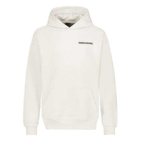 Sublevel Sweatshirt Worldwide zwart / wit