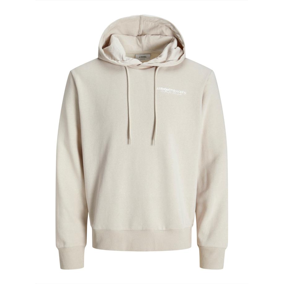 JJ Rebel JJ Rebel Sweatshirt JREBZACK ecru / wit -