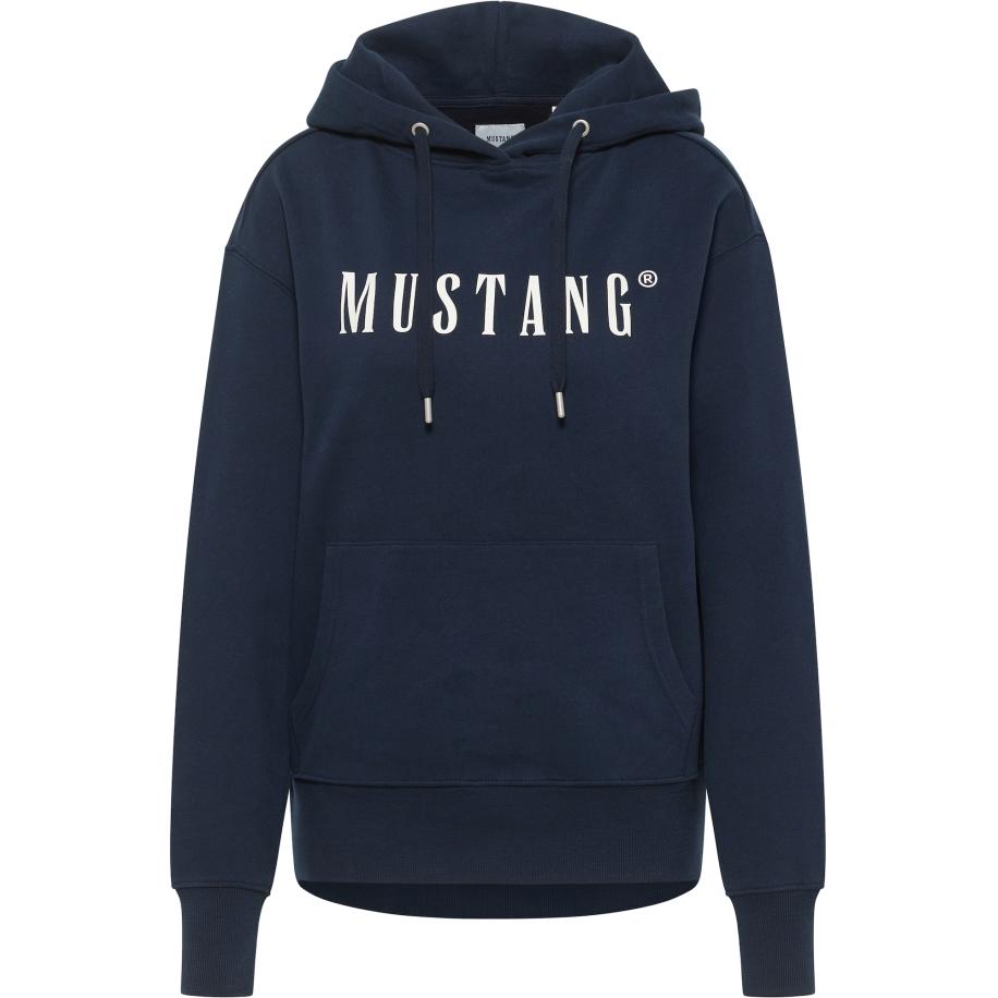 Mustang MUSTANG Sweatshirt Margo donkerblauw / wit -