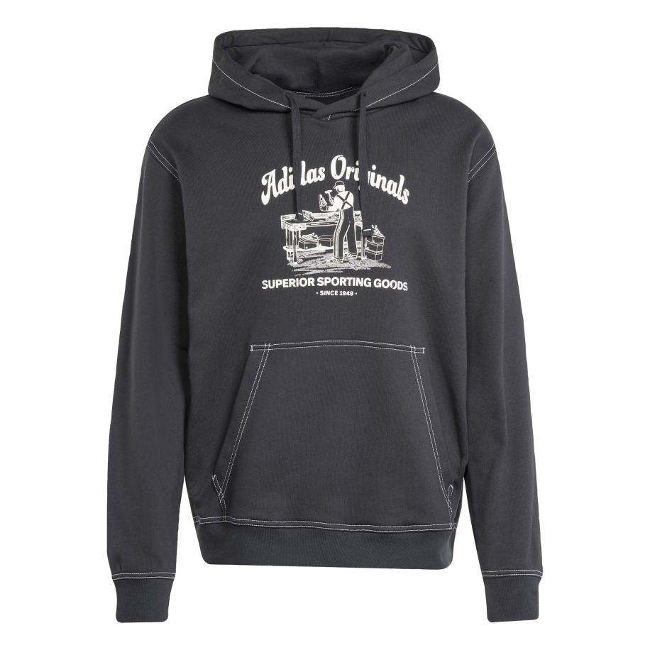 Adidas ADIDAS ORIGINALS Sweatshirt Wabash zwart / wit -