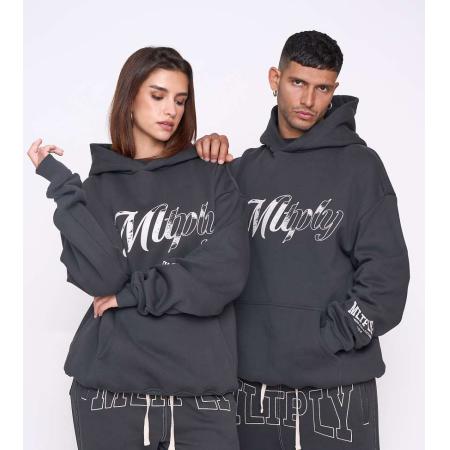 Multiply Apparel - Stories - Oversized hoodie in zwart