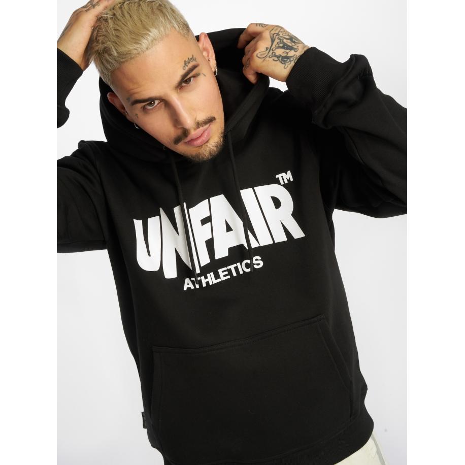 Unfair Athletics Sweatshirt zwart / wit Zwart