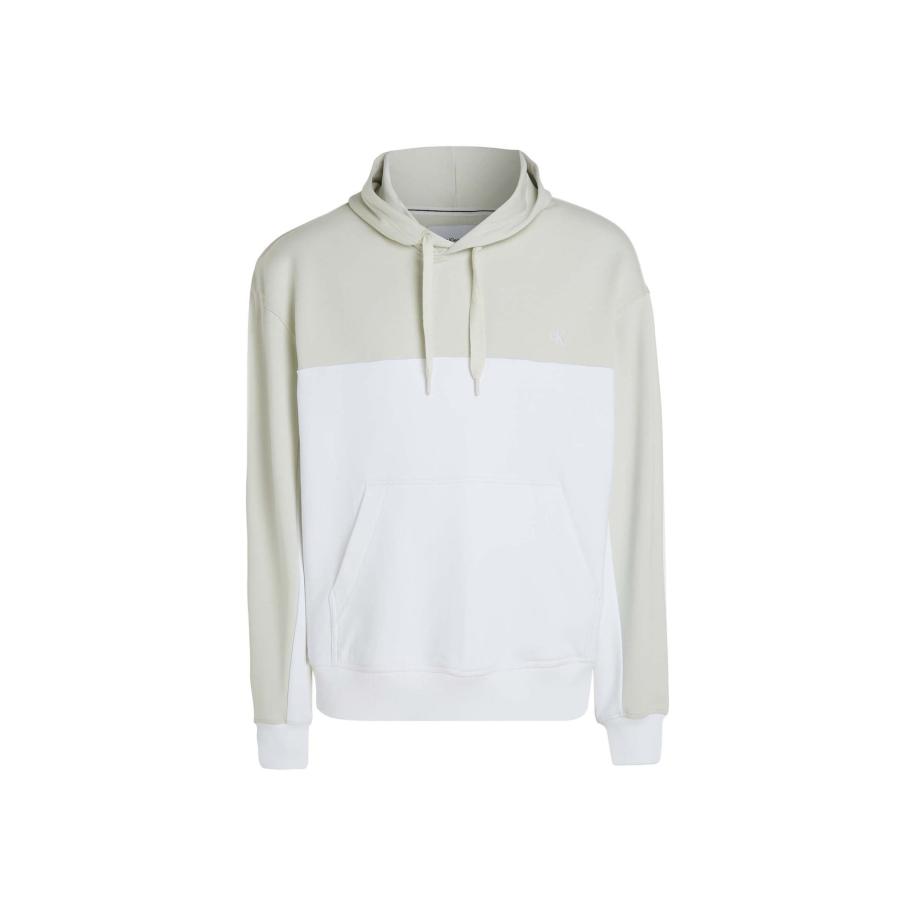 Calvin Klein Calvin Klein Jeans Sweatshirt pastelgroen / wit -