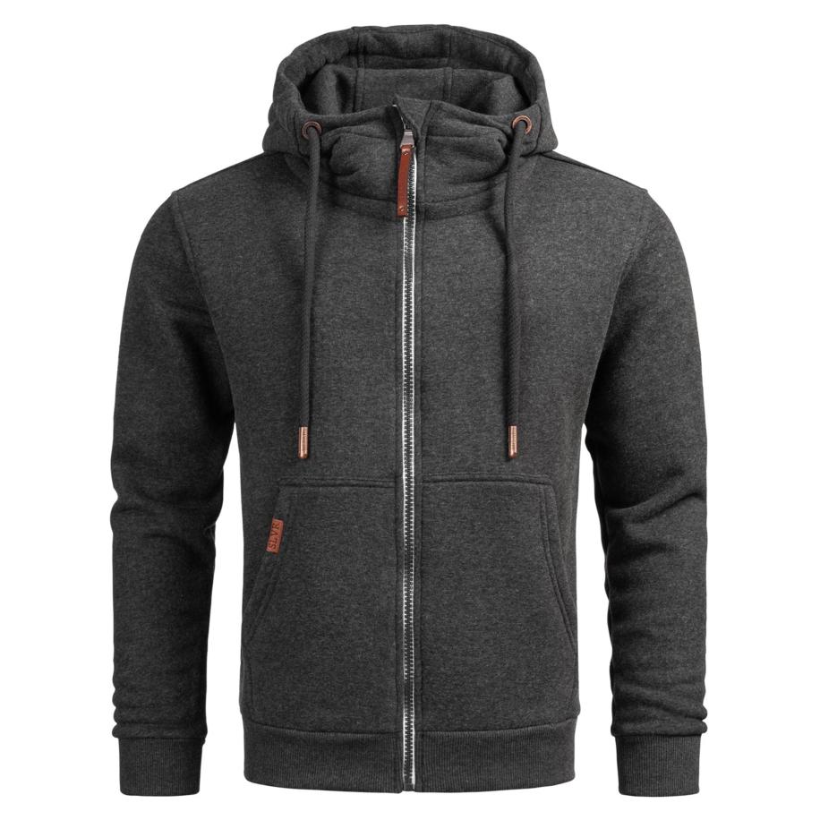 Alessandro Salvarini Alessandro Salvarini Sweatvest Geenio antraciet -