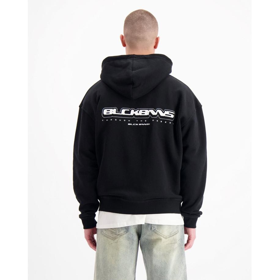 Black Bananas Ttd Zip Hoodie Zwart
