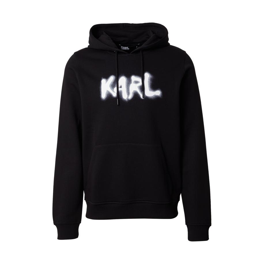 Karl Lagerfeld Karl Lagerfeld Sweatshirt zwart / wit -