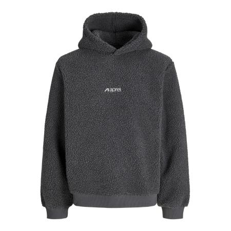 aprel aprel Sweatshirt donkergrijs / wit