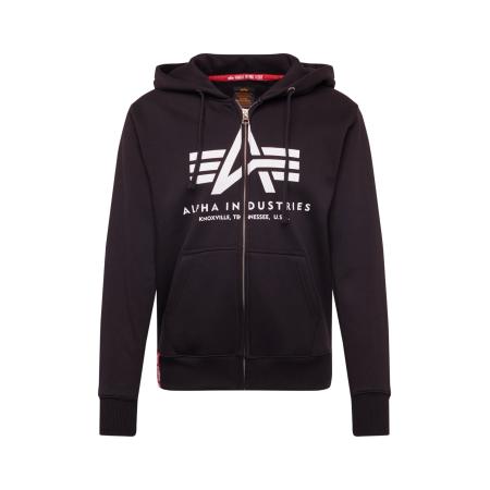 Alpha Industries ALPHA INDUSTRIES Sweatvest zwart / wit