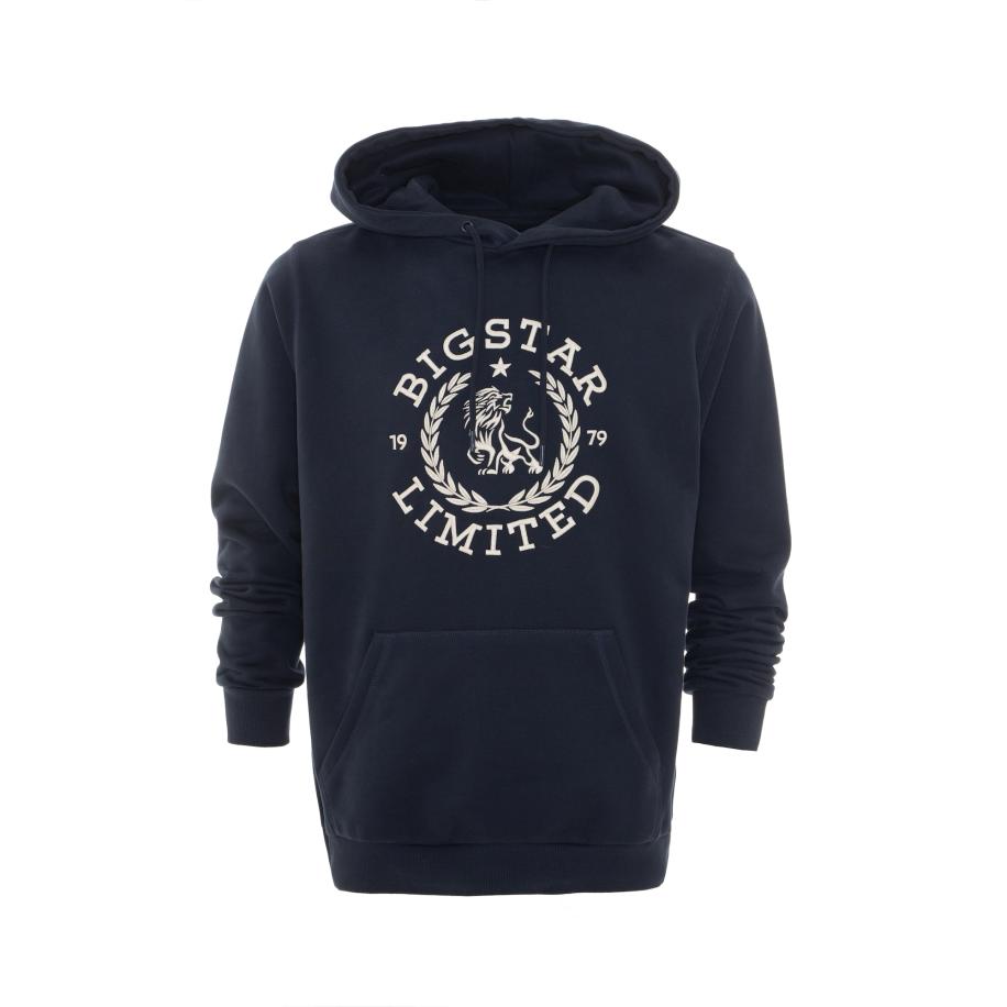 Big Star BIG STAR Sweatshirt Hanes marine / wit -