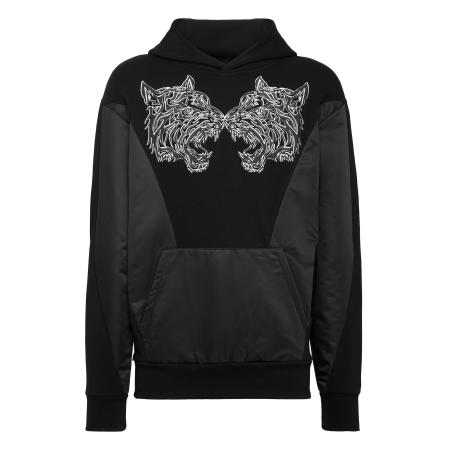 Plein Sport Plein Sport Sweatshirt Tiger zwart / wit