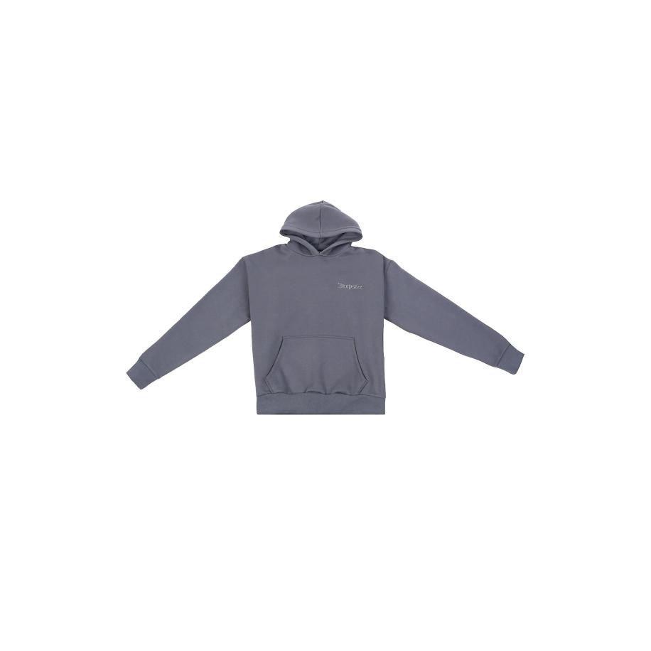 Dropsize Sweatshirt Embo donkergrijs Grijs