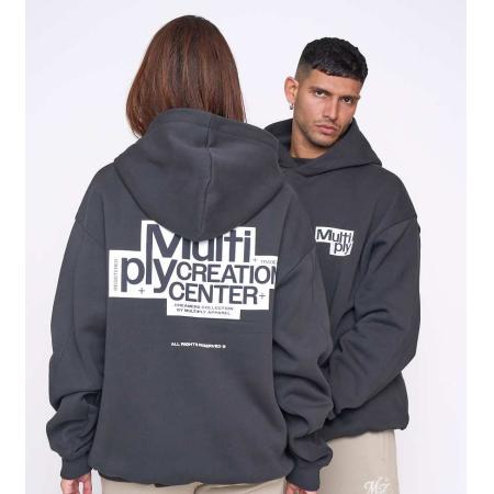 Multiply Apparel - Billboard - Oversized hoodie in zwart