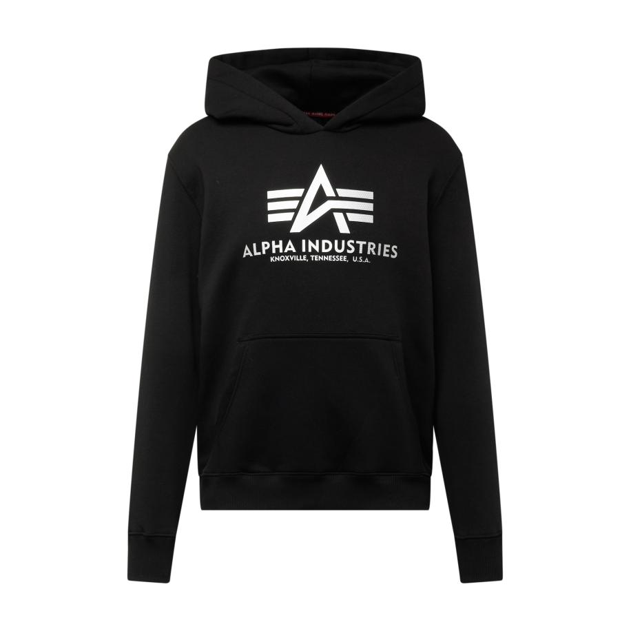 Alpha Industries ALPHA INDUSTRIES Sweatshirt zwart / wit -