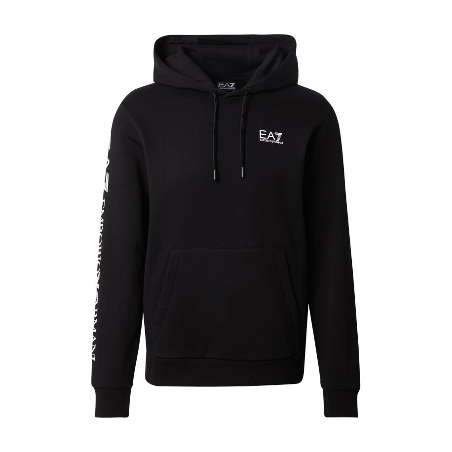 Emporio Armani EA7 Emporio Armani Sweatshirt zwart / wit -