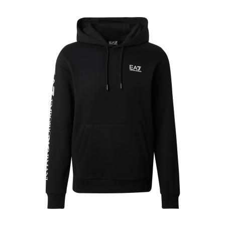 Emporio Armani EA7 Emporio Armani Sweatshirt zwart / wit