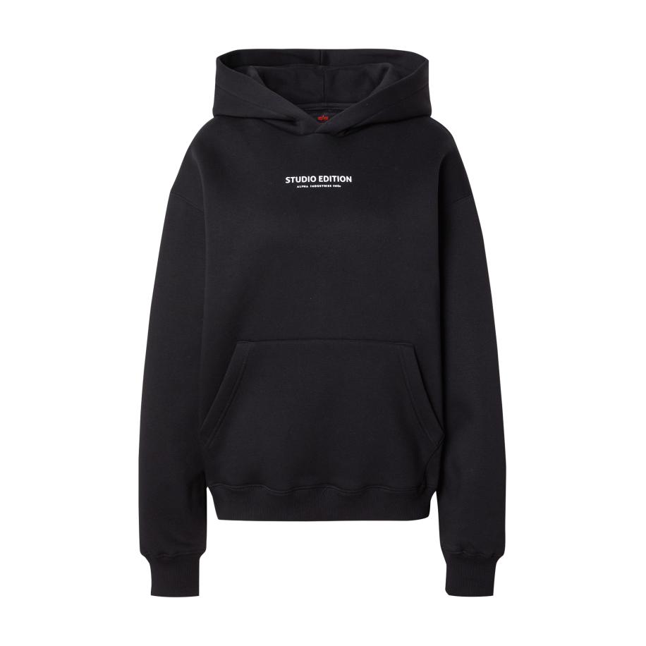 Alpha Industries ALPHA INDUSTRIES Sweatshirt Studio Edition lila / zwart / wit -
