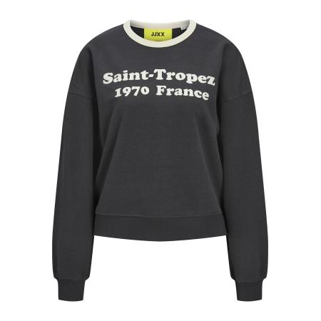 JJXX JJXX Sweatshirt Perle zwart / wit