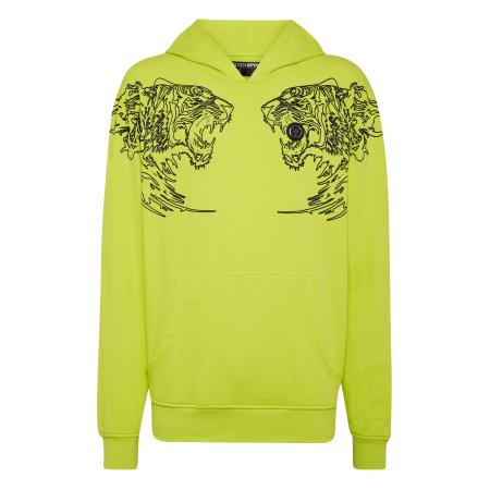Plein Sport Plein Sport Sweatshirt Tiger donkergeel / zwart