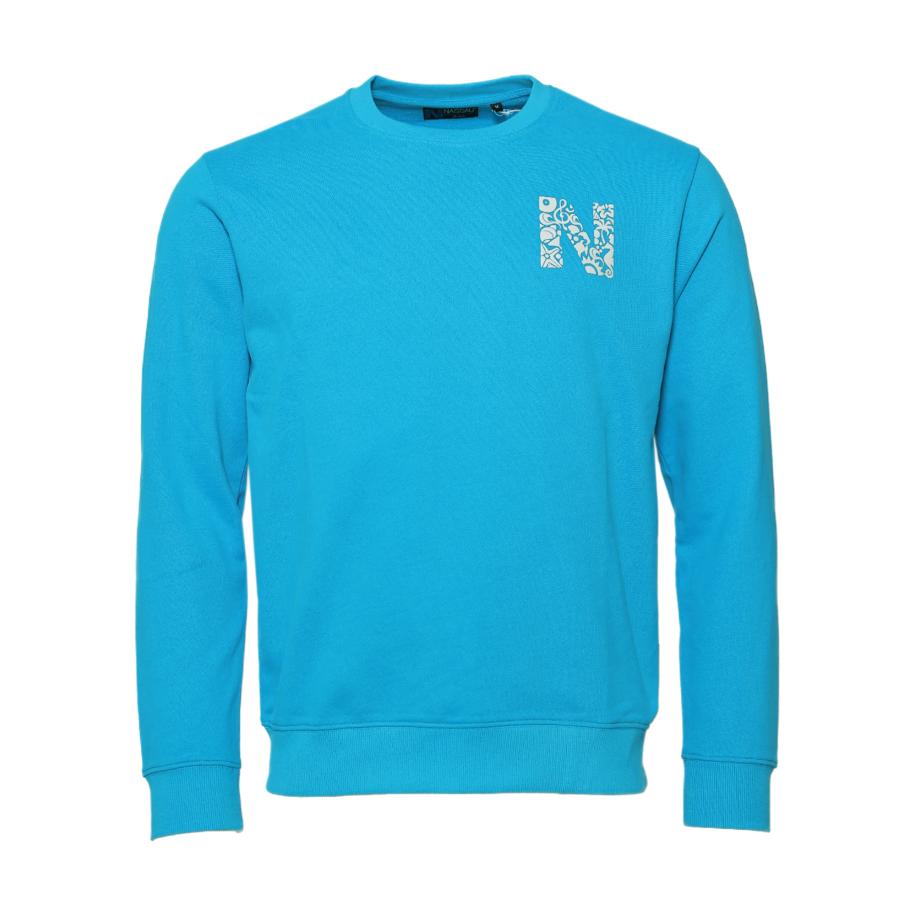 NASSAU Beach Club NASSAU Beach Club Sweatshirt NB231045 blauw / wit -