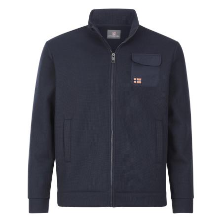 jan vanderstorm Jan Vanderstorm Sweatvest donkerblauw