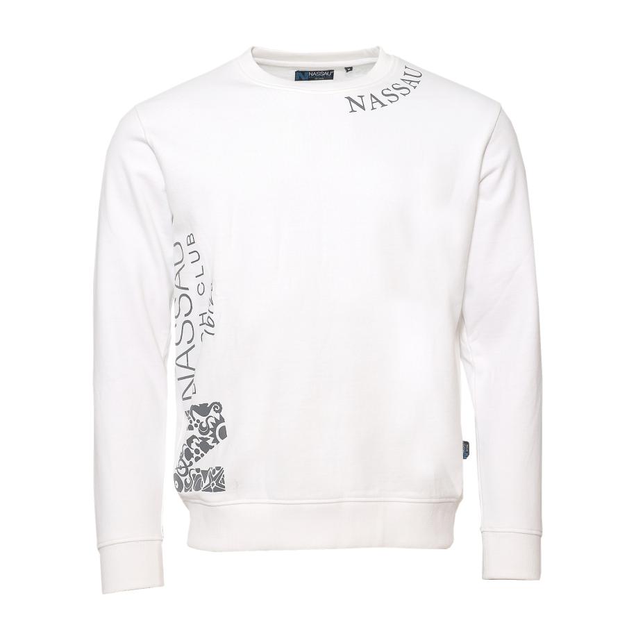 NASSAU Beach Club NASSAU Beach Club Sweatshirt NB231043 zwart / offwhite -